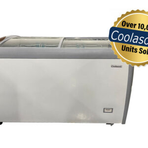 Coolasonic 360Y Double Door 50" Display Chest Freezer