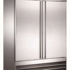 canco-ssr-1020-double-solid-door-40-wide-stainless-steel-refrigerator