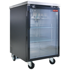 New Air NBB-23-SG Single Glass Door 23? Back Bar Refrigerator Cooler - 220 L / 7.8 Cu. Ft. - Ideal For Bars, Restaurants, Hotels & Cafés