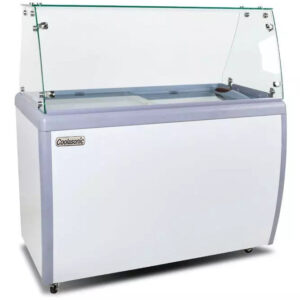 coolasonic-dc-460y-60-ice-cream-dipping-cabinet-freezer-with-or-without-flat-sneeze-guard-and-370-l-capacity-10-tubs-capacity