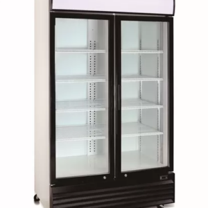 Coolasonic P1400WA Double Door 54" Wide Display Refrigerator